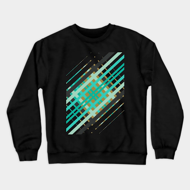 Geometric Vintage lineart abstract Crewneck Sweatshirt by soycarola